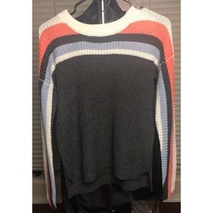 Multi-colored sweater